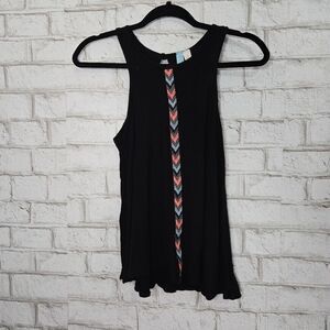 Francesca's Collections anna be black tank